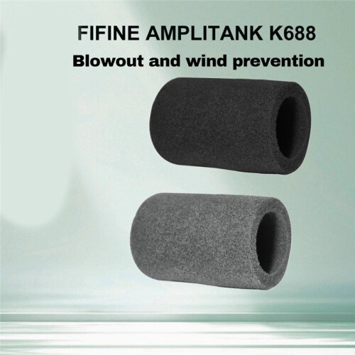 Windscreen Microphone Sponge Cover for FIFINE Amplitank K688 Windproof Foam Filter Recorder Windshield  Shield A 1