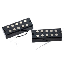 Set di Pickup per Basso Elettrico A 5 Corde, Pickup In Ceramica A Doppia Bobina per Basso Elettrico