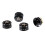 4Pcs Guitar Knobs Volume Tone Control Knob for LP Style Electric Guitar Parts Abalone Star Knobs 3