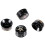 4Pcs Guitar Knobs Volume Tone Control Knob for LP Style Electric Guitar Parts Abalone Star Knobs 5