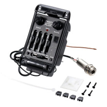 Acoustic Guitar Pickup Prefix -T Onboard Preamp Matrix Pickup EQ Tuner Soft Piezo Pickup Equalizer System