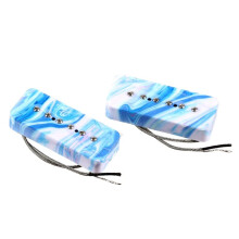 Alnico 5 Single Coil Pickup P90 Neck & Bridge Pickup Set for LP/SG Electric Guitar