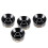 4Pcs Guitar Knobs Volume Tone Control Knob for LP Style Electric Guitar Parts Abalone Star Knobs 4