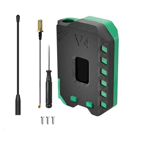 Caixa para Placa de Desenvolvimento Heltec V4 Meshtastic WiFi LoRa 32 V4 com Tela OLED de 0,96 Polegadas e Alimentação Solar (Somente A Caixa) 2