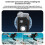 45M Waterproof Case Frame Protective Case Underwater Diving Housing for  Osmo 360 Action Camera 4