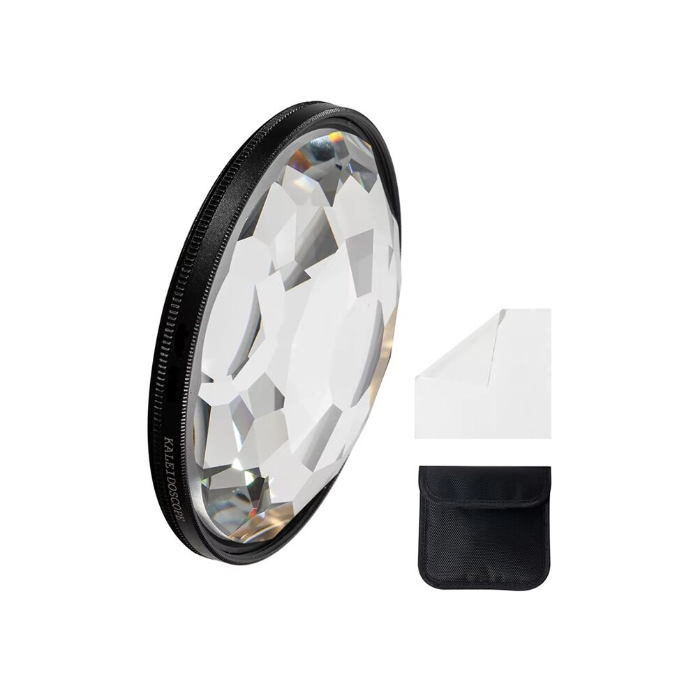 77Mm Kaleidoscope Prism Filter For Dslr Cameras Special Effects Photography Lens Accessory Enhances Visual Impact 6034191776103