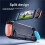 Protective Case for  2 Split Shell with Storage Bag with Replaceable Handle Grips for NS2 Dust-Proof Cover B 6