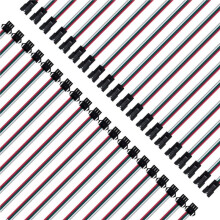 20 Pairs JST SM 3 Pin Connectors for WS2812B WS2811 WS2812 WS2814 SK6812 FOCB CCT LED Strip Female Male 15cm