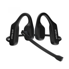 Open Ear Noise Cancelling Headset Wireless  ENC Call Noise Elimination Headphone Wireless with Boom Microphone