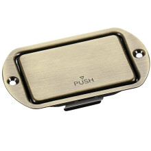 9V Guitar Battery Box Push-Button Guitar Battery Compartment for Active Guitar Oval Style Battery Holder Case