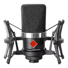 Professional TLM102 Condenser Microphone Large Diaphragm Recording Live Singing Vocal Mic for PC Stage Sing Record A