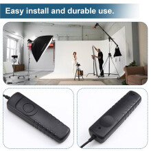 Shutter Release Cable Remote Control Replace RM-UC1 for  OM5 OM1 OM-D E-M5 E-M10 Mark II EM5 II E-PL8 E-PL6 UC1