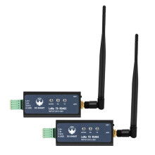 2 Szt. DX-CP31 433MHz LORA Adapter Szeregowy RS485 do Modułu Bezprzewodowego Konwerter Urządzeń Przewodowych na Bezprzewodowe dla Lorawan