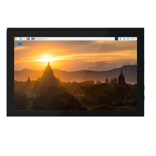 10,1-Calowy Monitor LCD do Raspberry Pi z Pojemnościowym Ekranem Dotykowym, Rozdzielczością 1280x800 Pikseli, Kompatybilny z  i Twardą Obudową, z