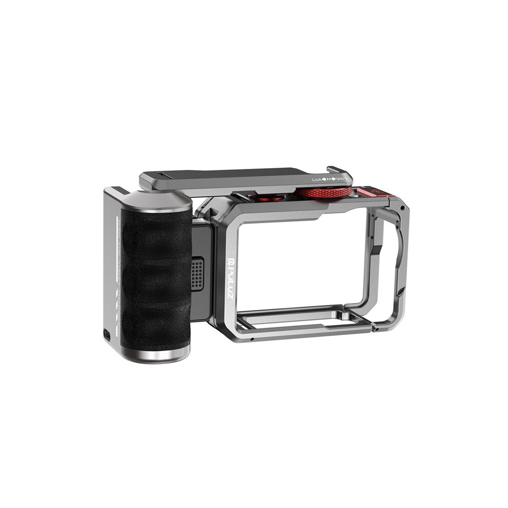 Puluz Street Grip Handle Expansion Frame For Osmo Action 6 Photography Handle Grip Rabbit Cage Action Camera Accessories 6031271076801