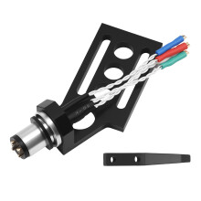 Turntable Cartridge Stylus Headshell Holder Sterling Pure Silver Wire for LP Vinyl Record Player HIFI Needles Bracket