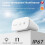 Tuya Zigbee Illuminance Sensor IP67 Waterproof Light Sensor Brightness Detection Real  App Control Sensor 6