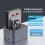 GODO USB 3.0 & Type-C HDD/SSD Docking Station for 2.5/3.5 Inch  Drives, LED Indicator - Fast Data Transfer EU PLUG 3
