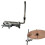 Drum Set Cymbal Boom Arm with Clamp Holder Percussion Mounting Bracket Cymbal Mounting 3