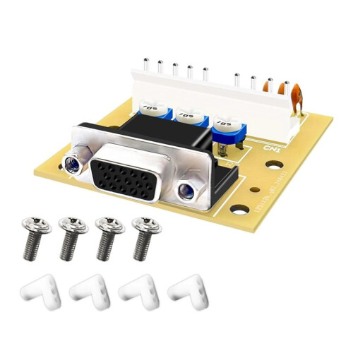 CGA-zu-VGA- oder VGA-zu-CGA-Monitoradapterplatine (CGA/VGA- oder VGA/CGA-Adapterplatine)