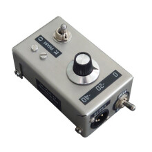 Passive Audio DI Box for Guitar Mixer and Sound Card Stereo/Mono , Live Performance Studio Recording