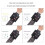 Ukulele Chord Trainer, Gel 6 Colors Round Button Clip  Design Easy Installation Ukulele Practice Assistant 4