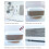 Essential Oil Aroma Diffuser Ultrasonic Air Humidifier Mist Maker with Night Light -Audio Clock EU Plug 4