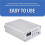 Stereo FM Transmitter AM Medium Band Transmitter  Audio Wireless Transmitter with AM Antenna EU Plug 3
