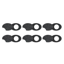 6PCS Glasses LED Light Blocking Stickers Fit for Meta Sliding Reusable Adhesive Eyeglass Camera Cover