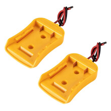 2X for Power Wheels Battery Adapter for  20V Battery 18V Dock Power Connector with 12 Gauge Wire, for Robotics