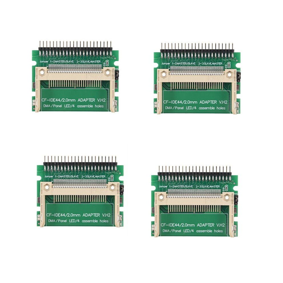4X Compact Flash Cf Card To Ide 44Pin 2Mm Male 2.5 Inch Hdd Bootable Adapter Converter 6031870402162