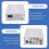 Stereo FM Transmitter AM Medium Band Transmitter  Audio Wireless Transmitter with AM Antenna EU Plug 6