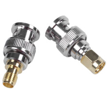 SMA Zu BNC-Kits -Koaxialadapter Stecker / Buchse Koax-Steckverbinder 16-Tlg