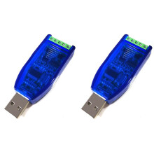 2X Industrial USB to RS485 RS232 Converter Upgrade Protection RS485 Converter Compatibility V2.0 Standard -485