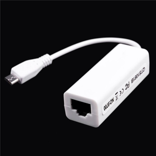 5X  USB 5 Pin 10/100 Mbps RJ45 LAN Ethernet Adapter for Tablet PC