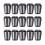 30Pcs ER25 Collet Tool Precision Spring Collet Set From 2mm to 16mm CNC Collet Chuck 2