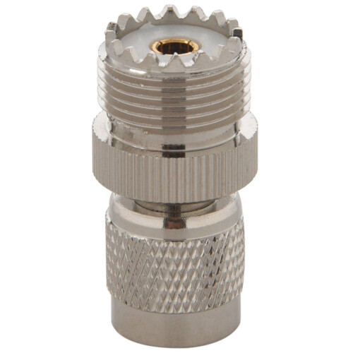 4X TNC-Stecker Auf PL259 UHF-Adapterbuchse, Silber 2