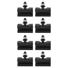 8PCS Lathe Facing Holder for AXA Quick Change CNC Turning Tool 250-101