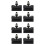 8PCS Lathe Facing Holder for AXA Quick Change CNC Turning Tool 250-101 1