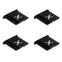4X Geschikt voor  X-T4 X-T3 X-T2 X-T30 X-T20 X-E3 X-E2 X-PRO3 X-PRO2 X30 X10 Flitsschoen Embedded Flash Flitsschoen Zwart
