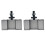 8Pcs 250-201 Quick Change Tool Holder Turning and Facing Tool Holder for Lathe Cutter Cutting Tool Bits 5