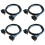 4X SAS Cable  Cable High Speed 6Gbps 4 /Set High Quality for Server 0.5 Meter 1