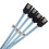 4X SAS Cable  Cable High Speed 6Gbps 4 /Set High Quality for Server 0.5 Meter 4