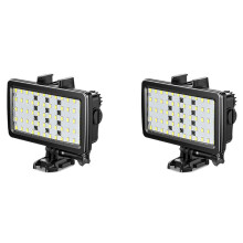 4X LED-Fotobeleuchtung für SLR-Kamera, 40 M Wasserdicht, Tauch-LED-Nachtlicht, Tauchlampe für
