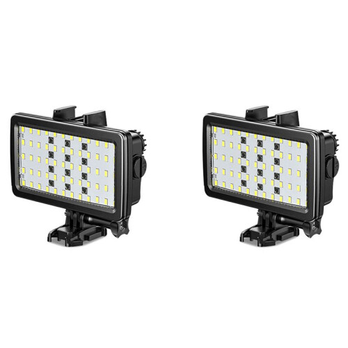 4X LED Photographic Lighting for SLR Camera 40M Waterproof Diving LED Night Light Diving Lamp for