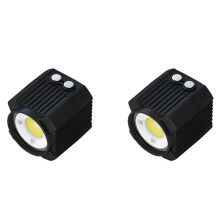 2X SL-19 Waterdichte 60M Camera LED-Lamp voor voor SLR Digitale Camera'S Duiklamp Vullamp Fotografielampen