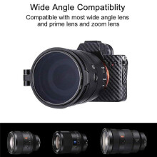 2X ND Quick Release Bracket Lens Filter for DSLR Camera Photography Lens Bracket 72MM