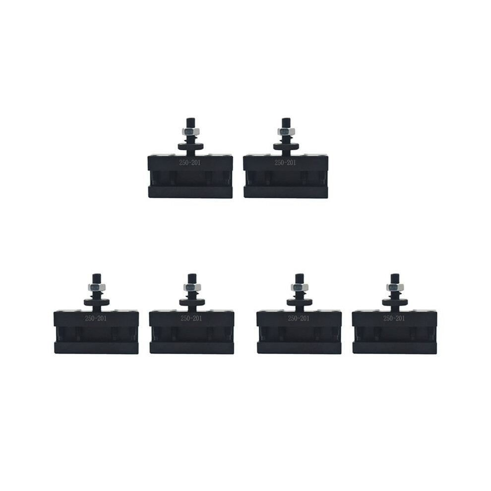 6Pcs 250-201 Quick Change Tool Holder Turning And Facing Tool Holder For Lathe Cutter Cutting Tool Bits 4711602947209