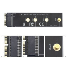 3X for Air Pro 2013-2017 A1465 A1466 A1398 12+16Pin to NVME M-Key M.2 PCI-E 4.0 SSD Hard Drive Adapter Converter