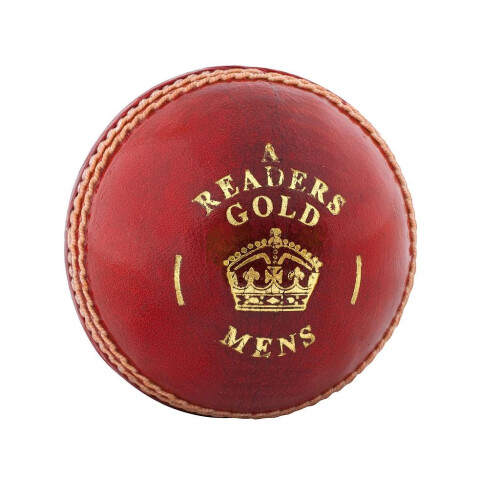 Readers Readers Mens Gold A Leather Cricket Ball